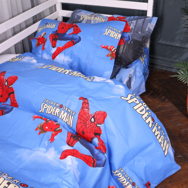 Простирадло Бязь 17-0891 Spider-Man City Wall - 1