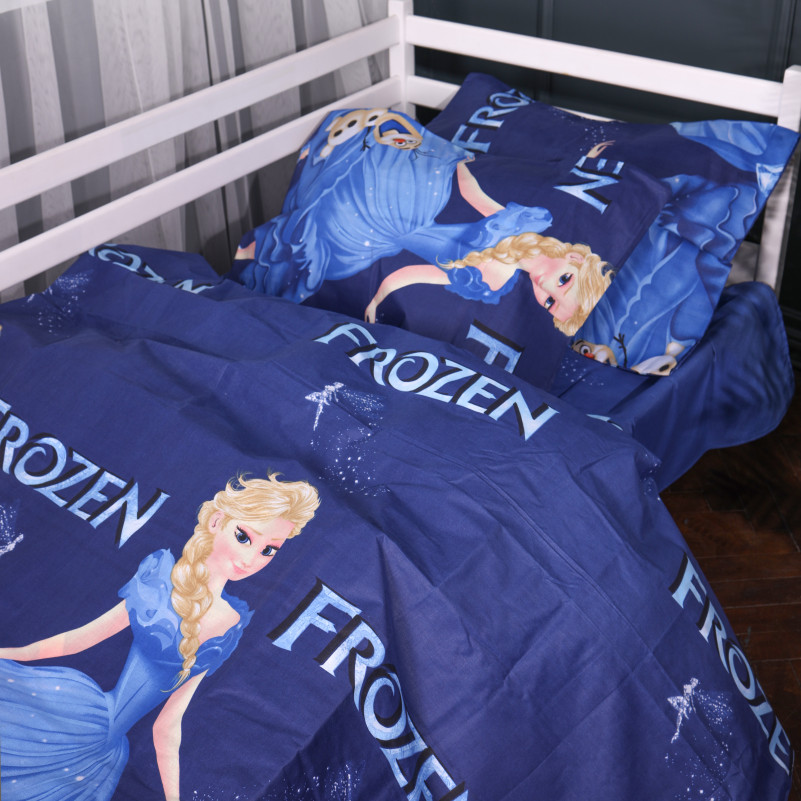 Комплект постільної білизни Бязь Kids Time 17-0892 Frozen Magic - 3