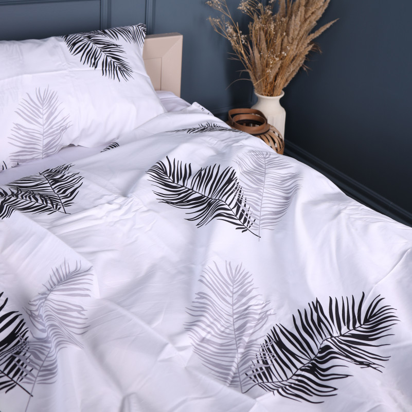 Простынь Сатин 22-1458 Feather Luxe white - 3