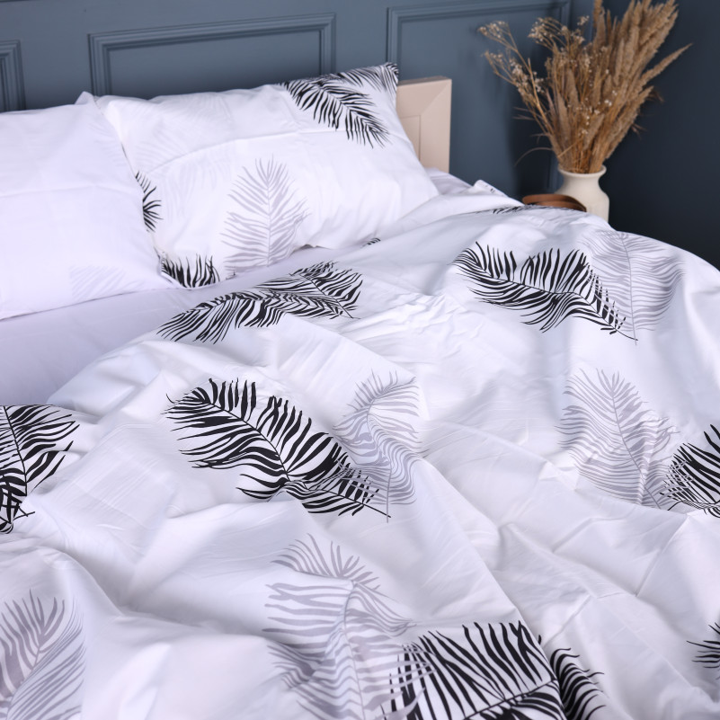 Простынь Сатин 22-1458 Feather Luxe white - 4