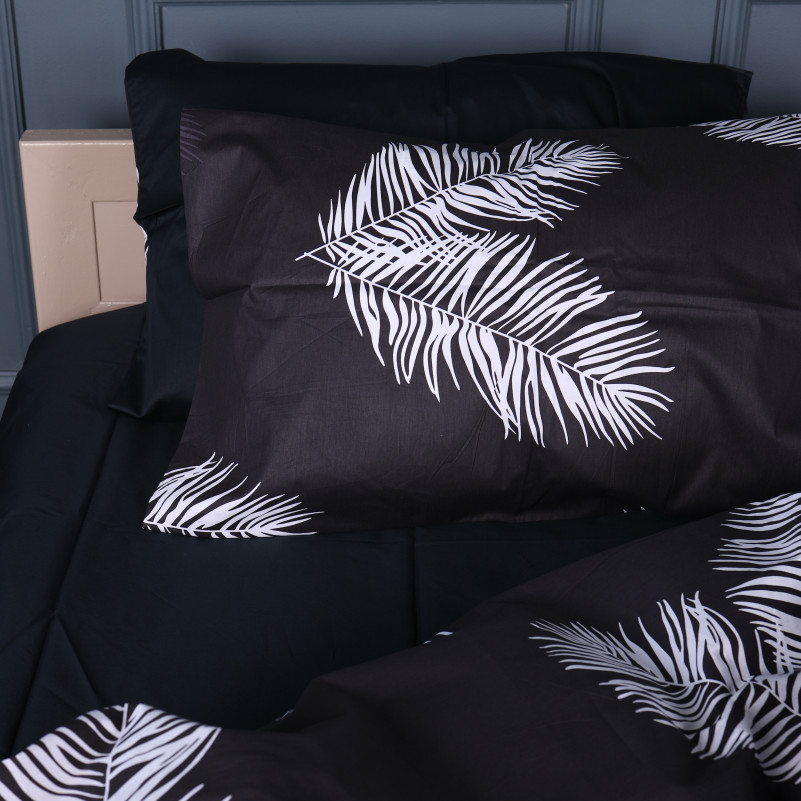 Простынь Сатин 22-1457 Feather Luxe black - 6