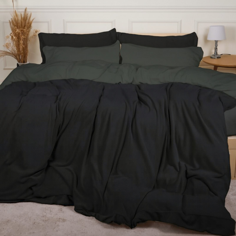 Комплект постельного белья Велюр Winter Frost 28-0005 + 28-0007 Trollius Velvet