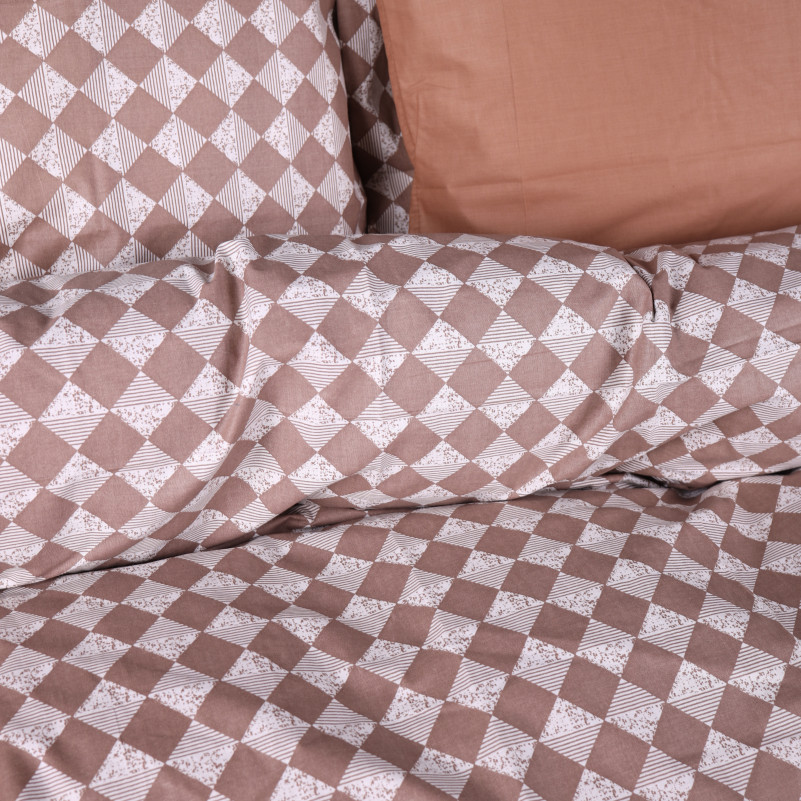 Пододеяльник Ranforce Elite 17-0759 Cocoa Bliss