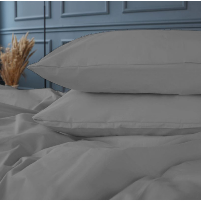 Пододеяльник Mirson Ranforce Elite 16-5703 Light Gray - 4