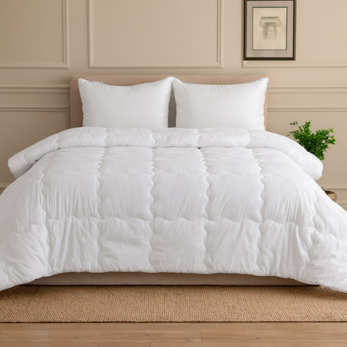 Одеяло шерстяное Hand Made Gold Silk №169 шерсть микросатин