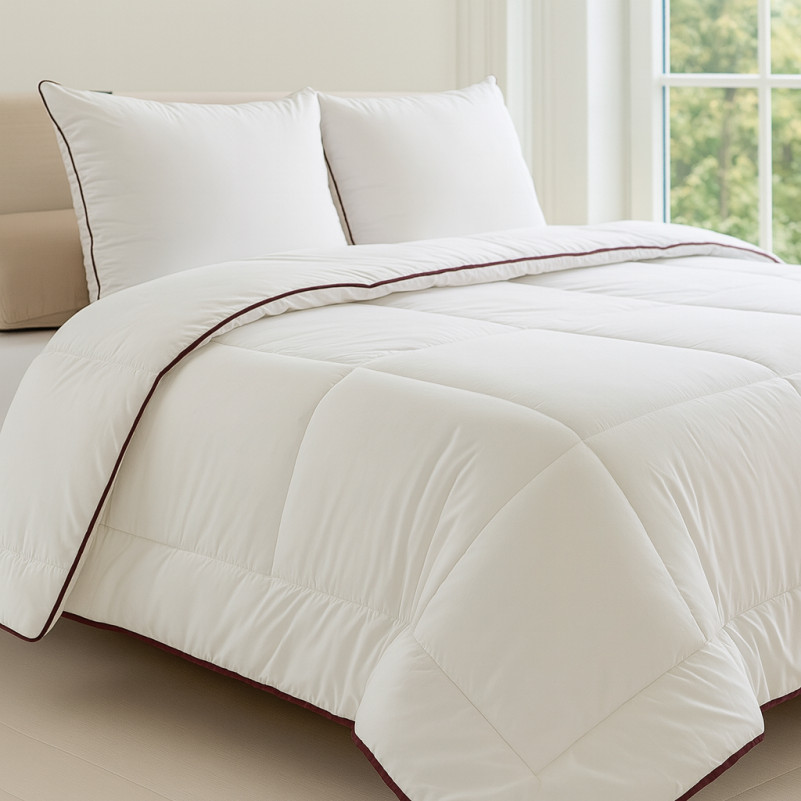 Одеяло шерстяное Gold Silk №055 шерсть микросатин (зимнее) - 4