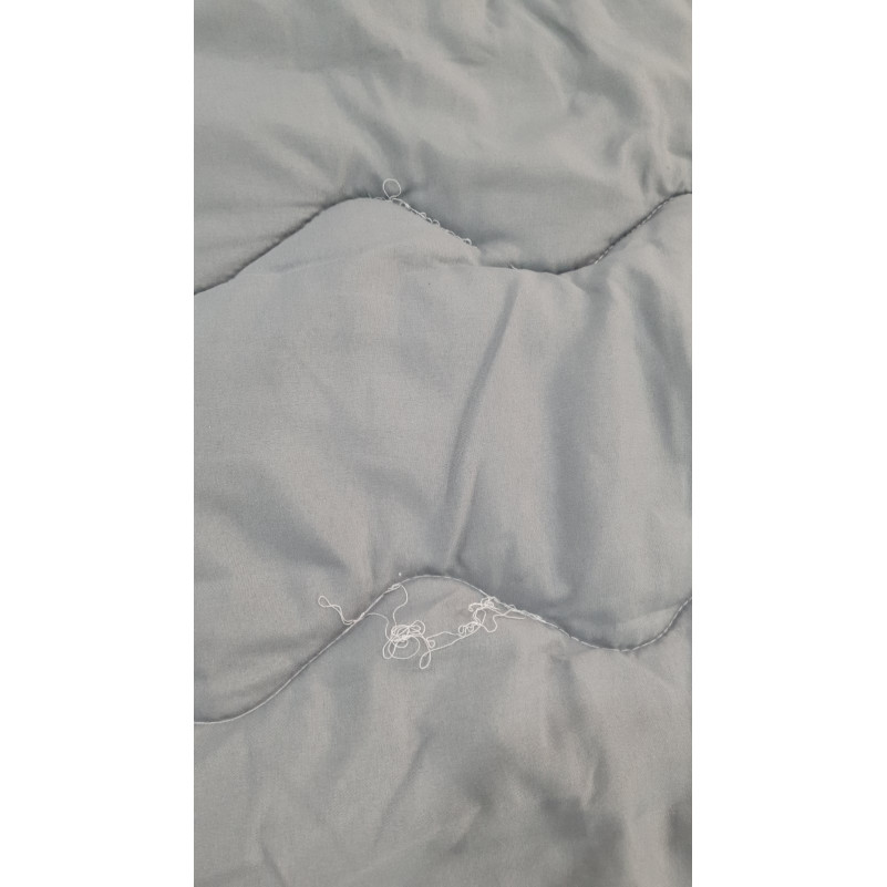 Ковдра антиалергенна Всесезонна №3005 Simple Gray EcoSilk УЦІНКА - 1