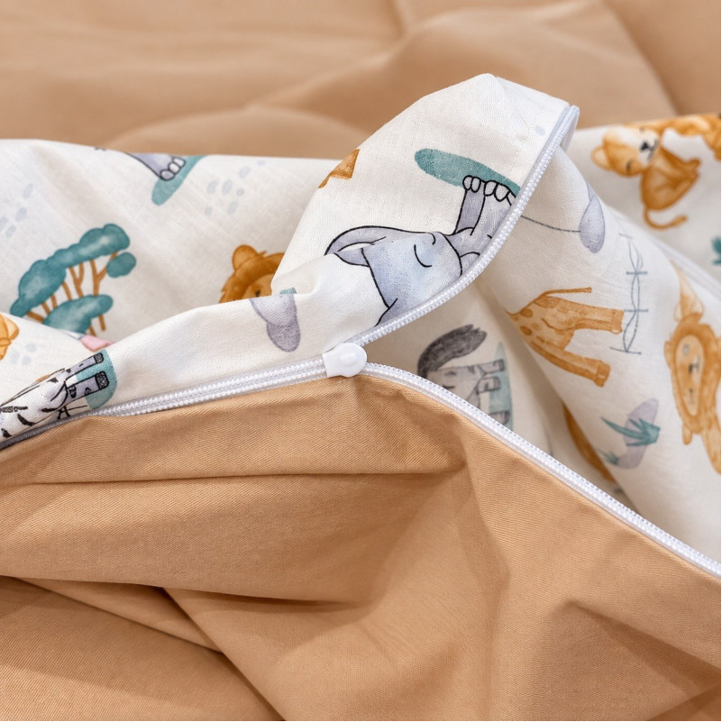 Комплект постільної білизни Сатин Kids Time 22-1418 Safari baby - 4