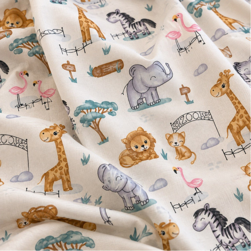 Комплект постільної білизни Сатин Kids Time 22-1418 Safari baby - 3