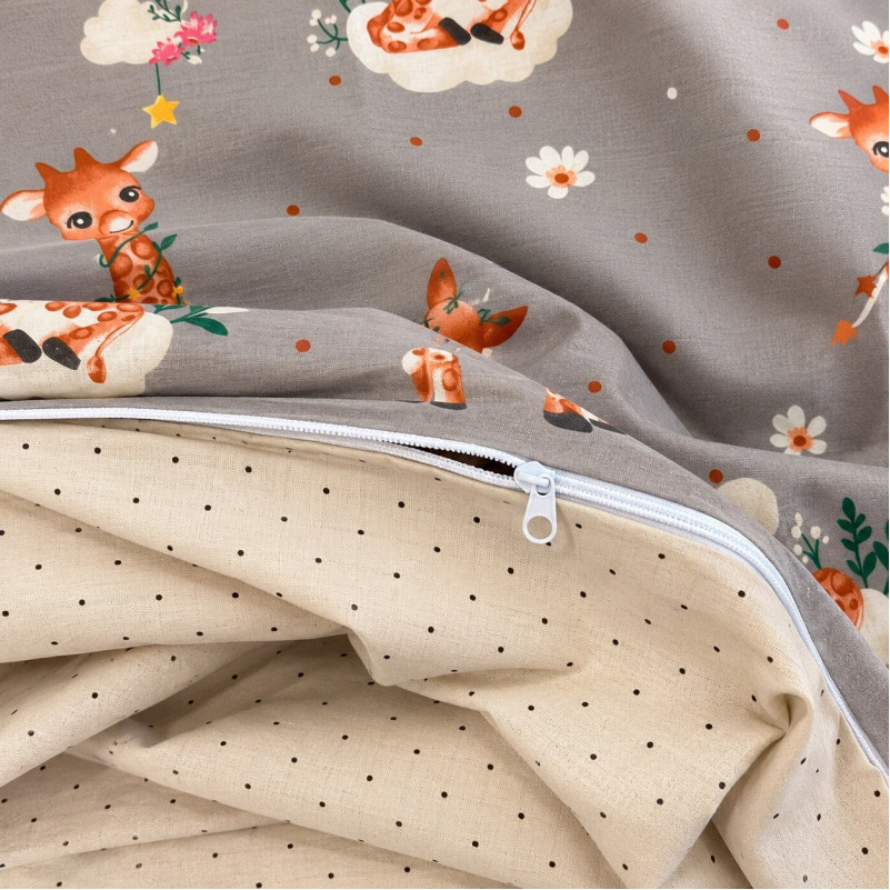 Комплект постельного белья Poplin Line Kids Time 02 "Giraffe" - 3