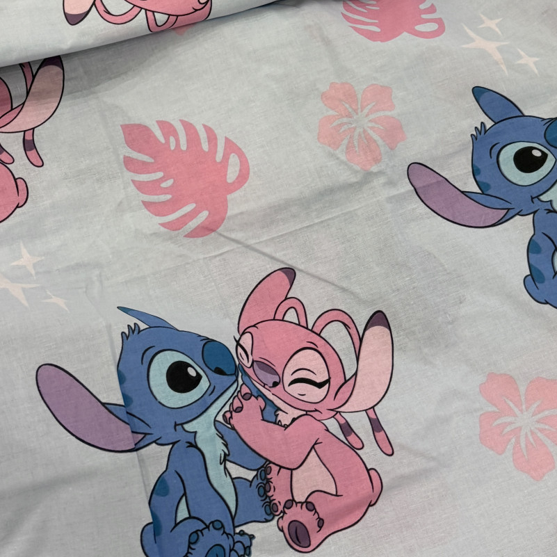 Комплект постельного белья Бязь JUNIOR 17-0908 Cute Stitch Blue Фото - 8