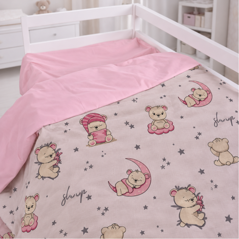 Комплект постельного белья Ranforce Elite TEENAGER 17-0919 Pink Moon Фото - 6