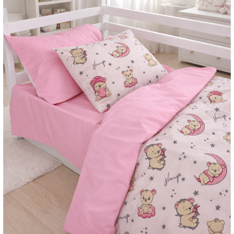 Комплект постельного белья Ranforce Elite TEENAGER 17-0919 Pink Moon Фото - 9