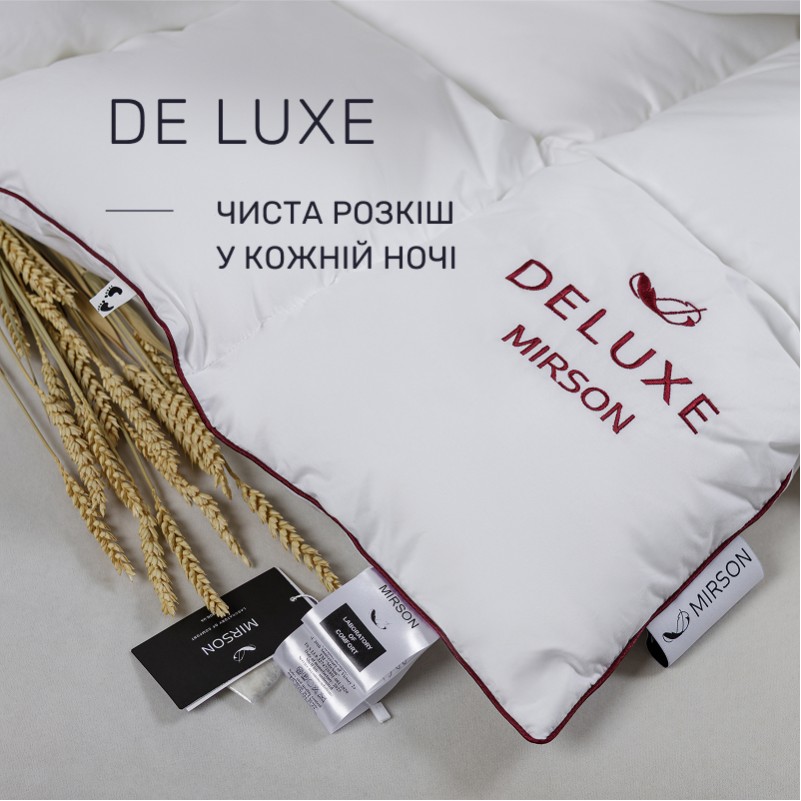Одеяло пуховое кассетное DeLuxе №030 100% пух Deluxe class батист (зима) - 1