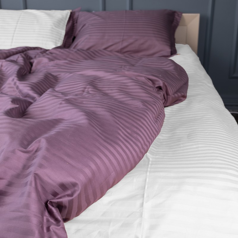 Пододеяльник Satin Stripe 30-0008 + 30-0001 Bethseda - 1