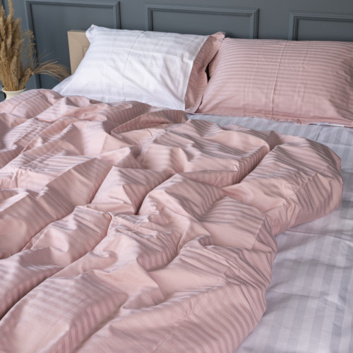 Пододеяльник Satin Stripe 30-0007 + 30-0001 Beatrisa