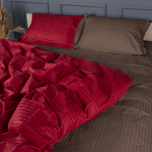 Пододеяльник Satin Stripe 30-0018 + 30-0006 Brendon