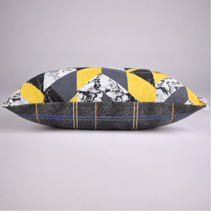 Подушка шовкова №327 Сolor Fun Line 17-0308 Sequoia White Silk (середня) - 3