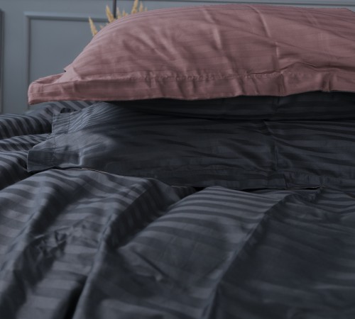 Наволочка Satin Stripe 30-0021 + 30-0008 Dorimel