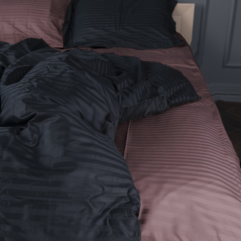 Пододеяльник Satin Stripe 30-0021 + 30-0008 Dorimel - 5