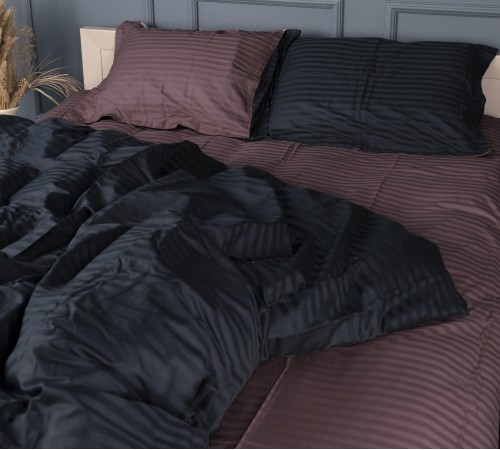 Підковдра Satin Stripe 30-0021 + 30-0008 Dorimel