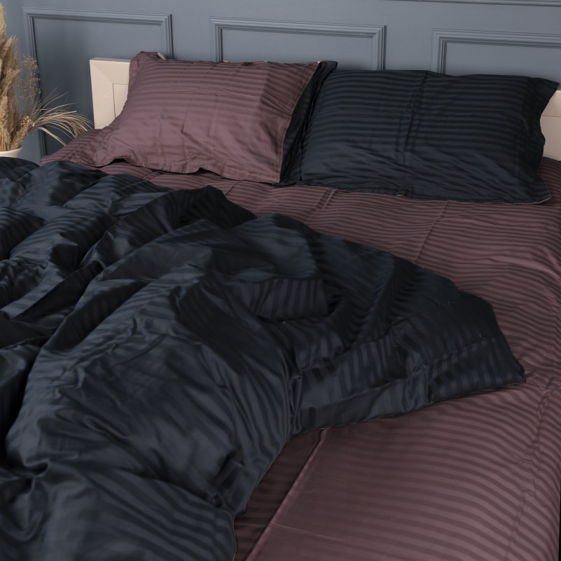 Постельное белье Satin Stripe 30-0021 + 30-0008 Dorimel - 4
