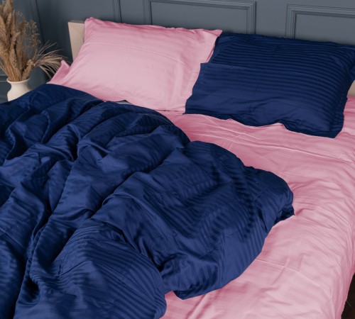 Підковдра Satin Stripe 30-0020 + 30-0007 Edarin