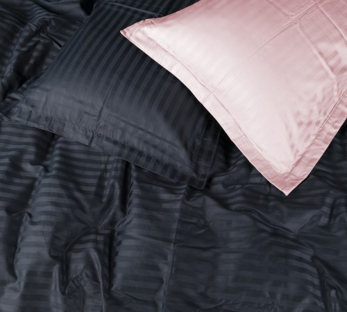 Пододеяльник Satin Stripe 30-0021 + 30-0007 Esandiora - 2