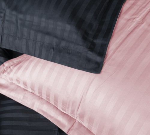 Наволочка Satin Stripe 30-0021 + 30-0007 Esandiora - 2