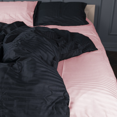 Постільна білизна Satin Stripe 30-0021 + 30-0007 Esandiora - 5