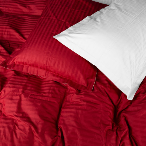 Постельное белье Satin Stripe 30-0018 + 30-0001 Feinarina