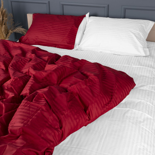 Постельное белье Satin Stripe 30-0018 + 30-0001 Feinarina - 2