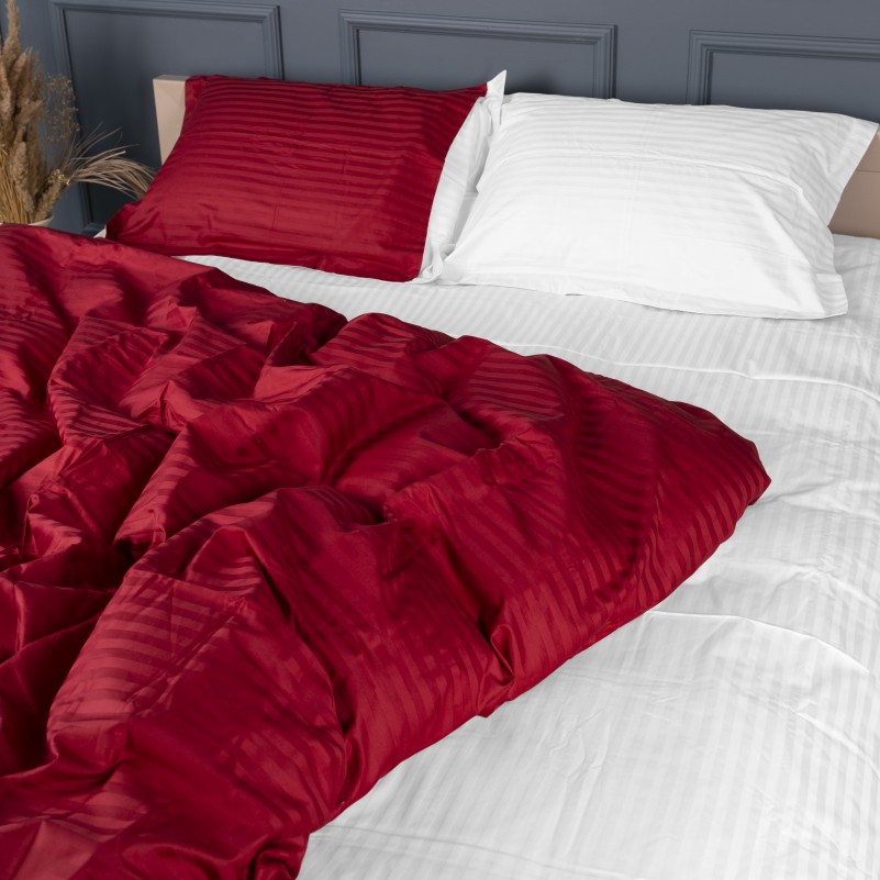 Постельное белье Satin Stripe 30-0018 + 30-0001 Feinarina - 1