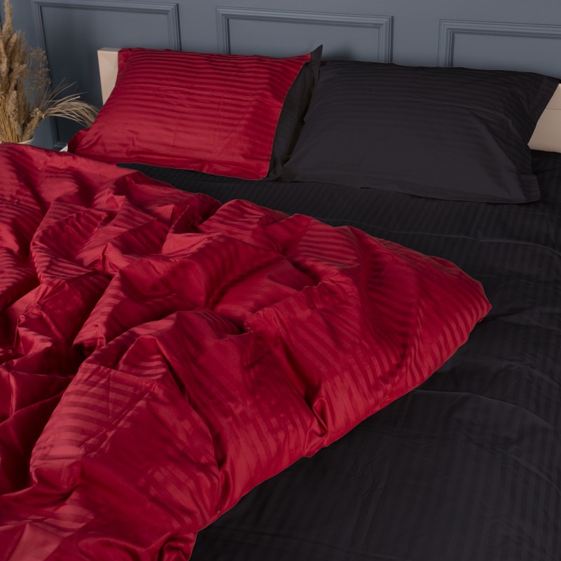 Постельное белье Satin Stripe 30-0018 + 30-0021 Ferit - 1
