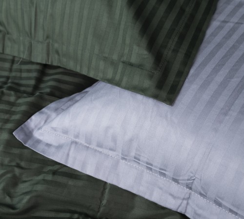 Пододеяльник Satin Stripe 30-0017 + 30-0012 Galatee - 2