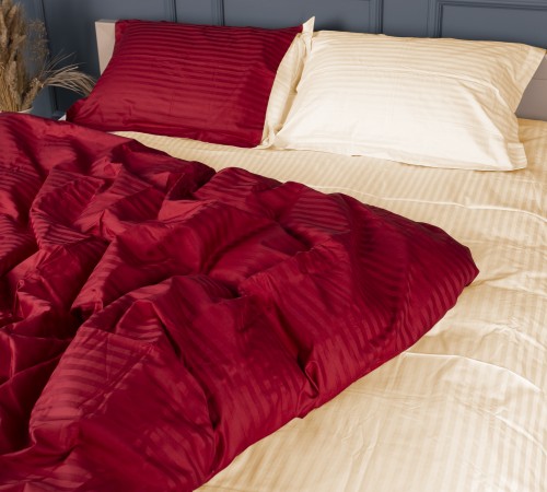 Підковдра Satin Stripe 30-0018 + 30-0002 Karimi