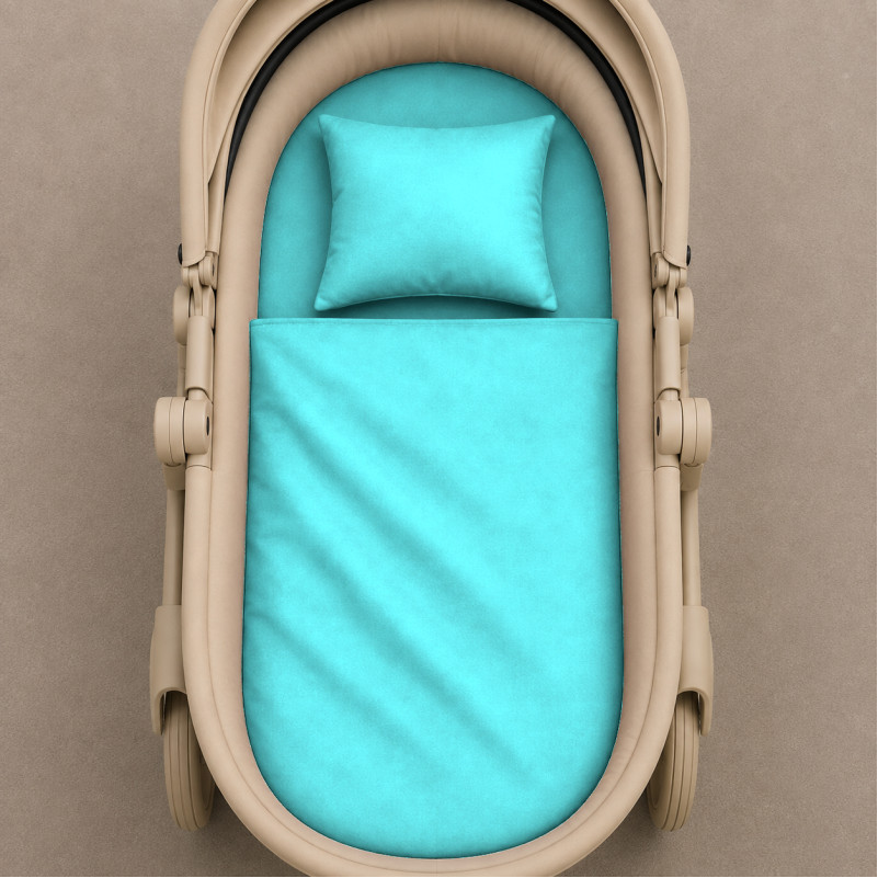 Комплект постельного белья в коляску 60*80 11-2208 Mint - 1