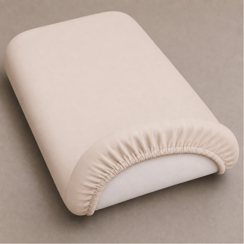 Комплект постельного белья в коляску 60*80 Poplin Line "002 Milky White" - 2