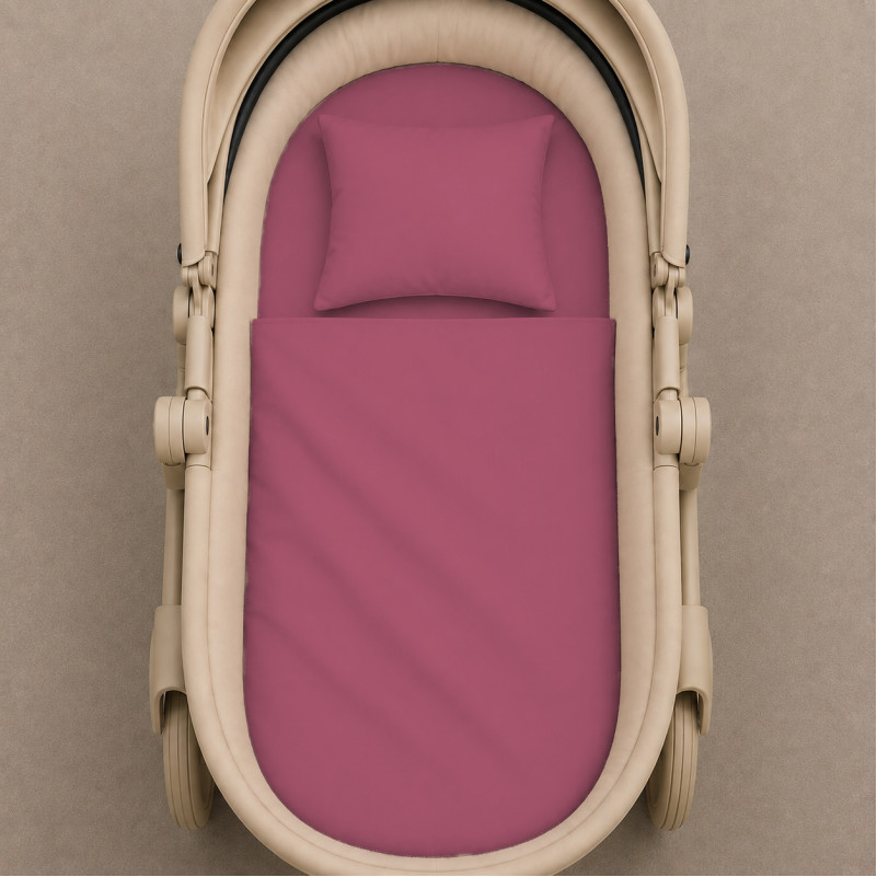 Комплект постельного белья в коляску 60*80 Poplin Line "041 Wild rose" - 1