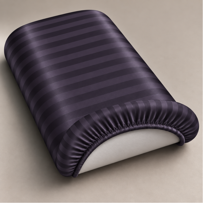Комплект постельного белья в коляску 60*80 Satin Jacquard "Graphite" - 2