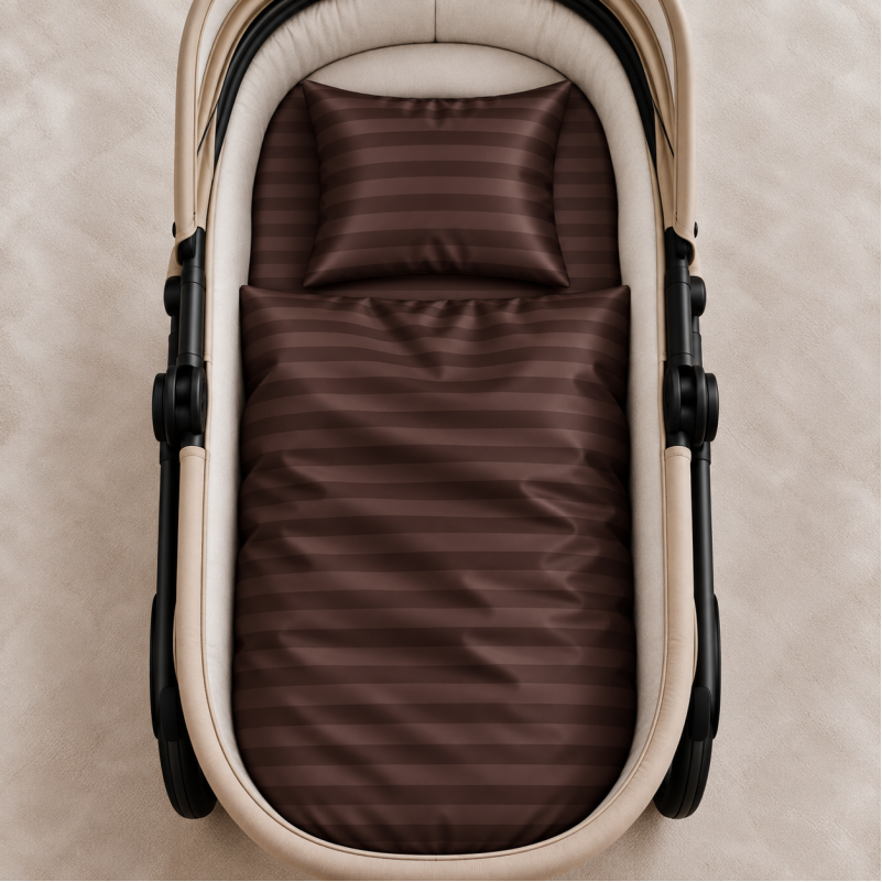 Комплект постельного белья в коляску 60*80 Satin Jacquard Lorenzo - 1