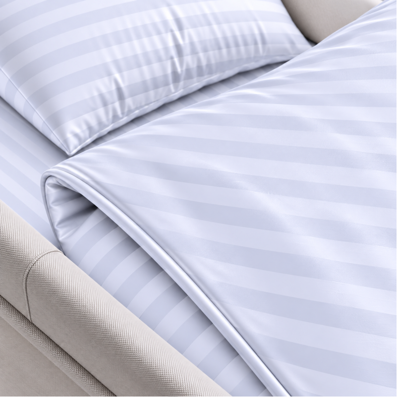 Комплект постельного белья в коляску 60*80 Satin Jacquard "Royal Pearl" - 2