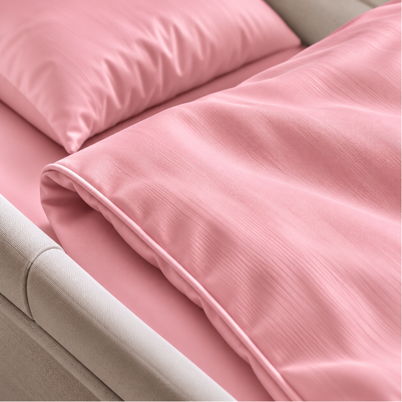 Комплект постельного белья в коляску 60*80 Satin Light Pro 10-003 Pink - 3