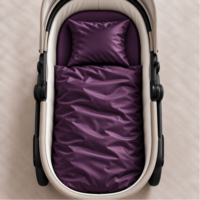 Комплект постельного белья в коляску  60*80 Satin Light Pro 10-012 Violet - 1