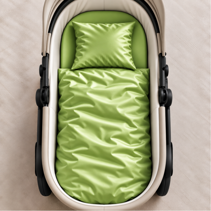 Комплект постельного белья в коляску 60*80 Satin Light Pro 10-013 Lettuce - 1