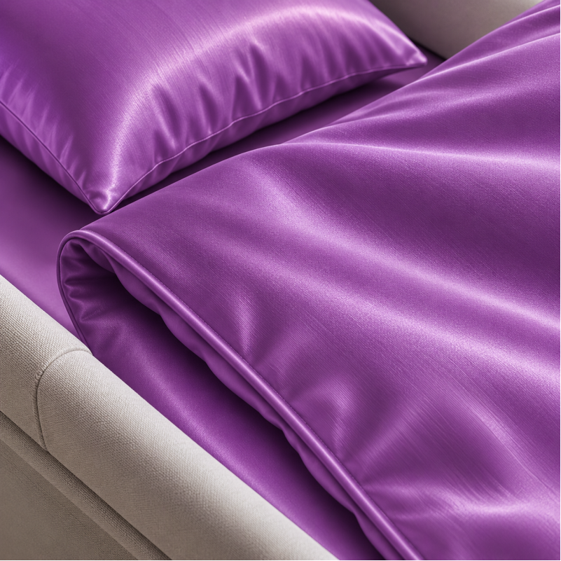 Комплект постельного белья в коляску 60*80 Satin Light Pro 10-018 Lilac - 3