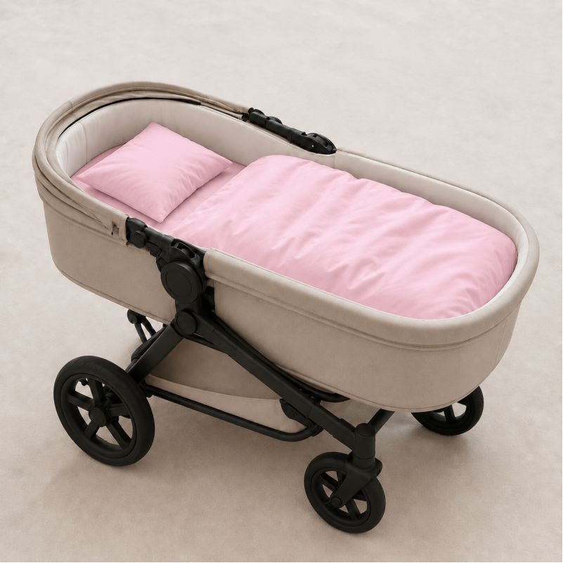 Комплект постельного белья в коляску 60*80 Satin Premium 00199 Laura