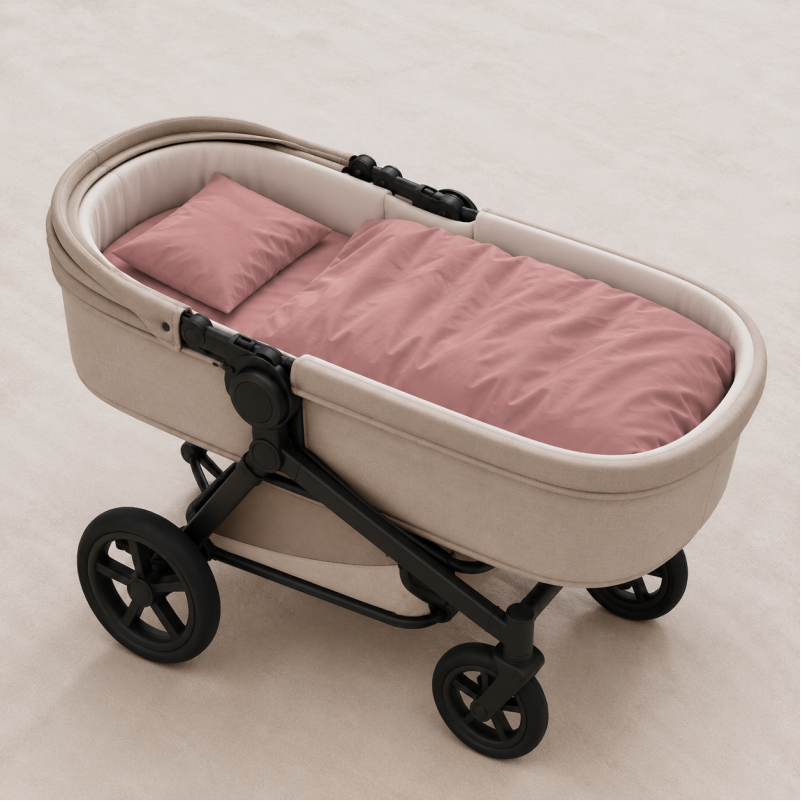 Комплект постельного белья в коляску 60*80 Satin Premium 0165 Estella
