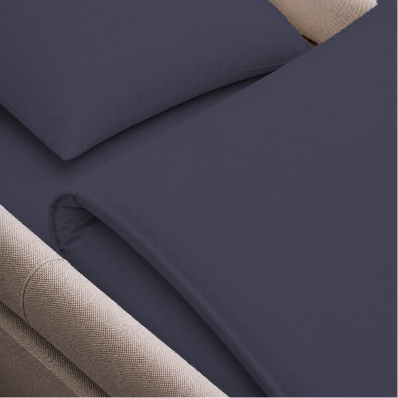 Комплект постельного белья в коляску 60*80 Satin Premium 0240 Iron grey - 3