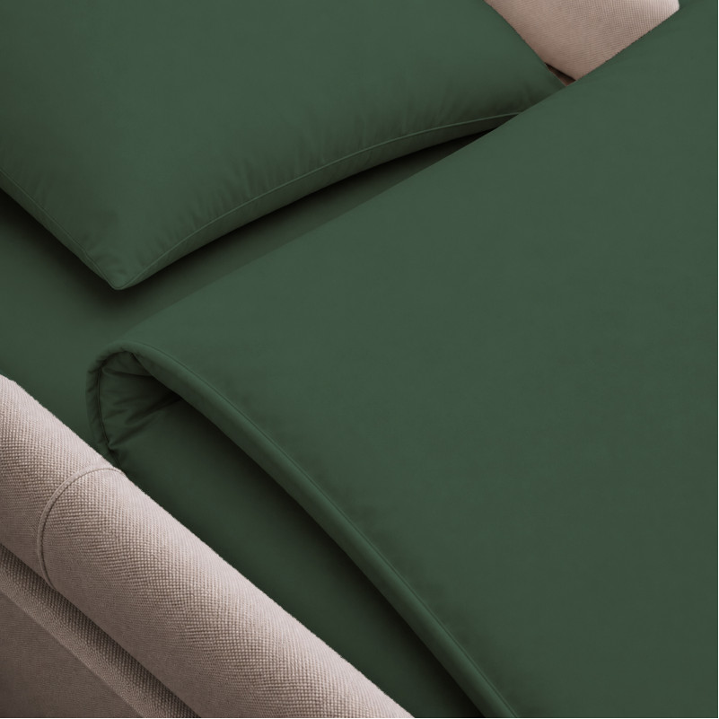 Комплект постельного белья в коляску  60*80 Satin Premium 0844 Green Olive - 3